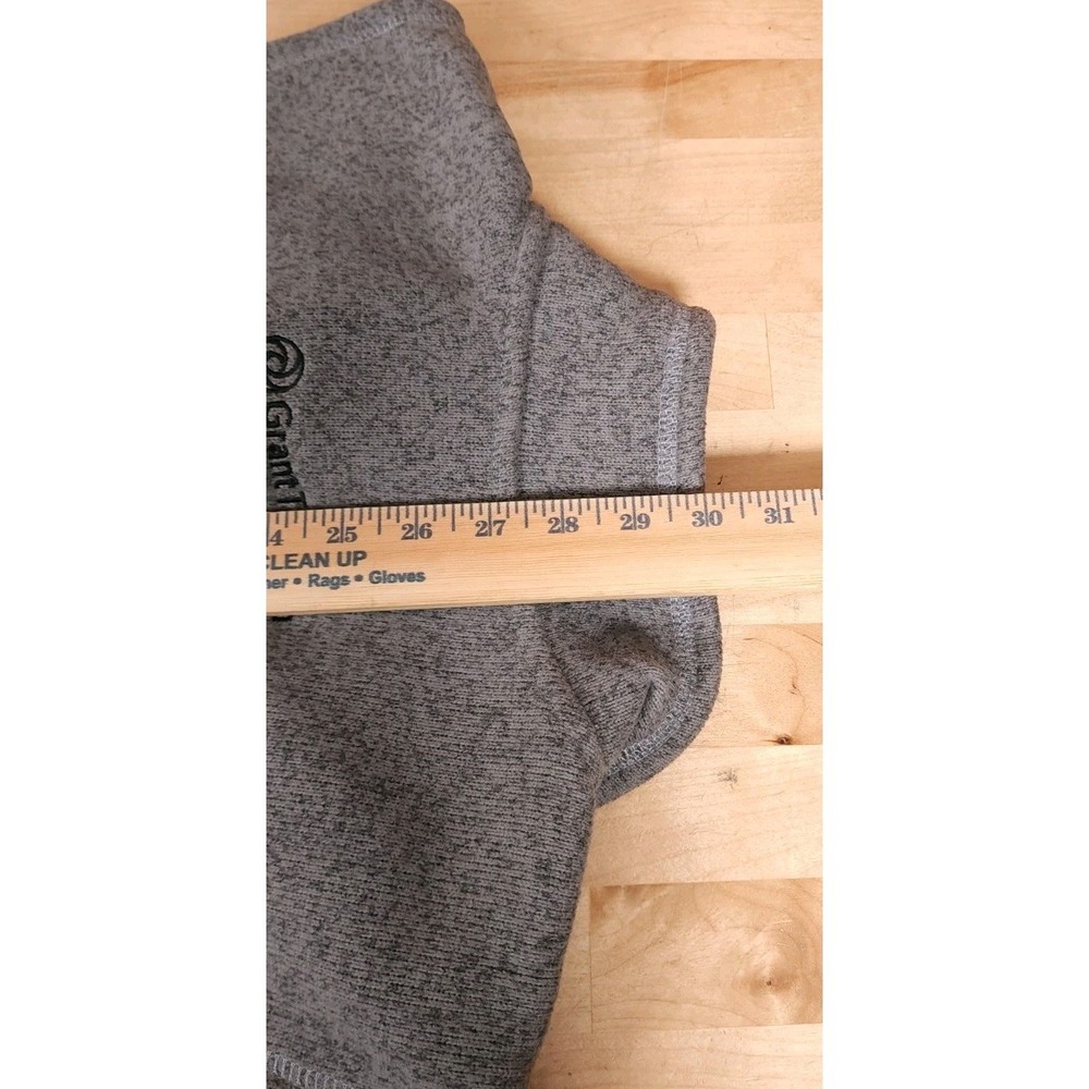 The North Face Sweater Fleece Vest Heather Gray NF0A47FA NEW Grant Thornton - Picture 9 of 9